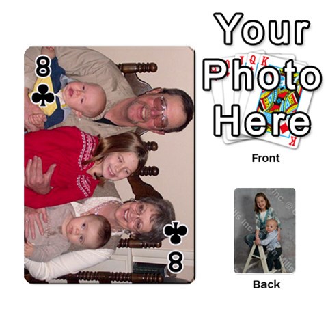 Personalized Playing Cards By Jennfer Front - Club8