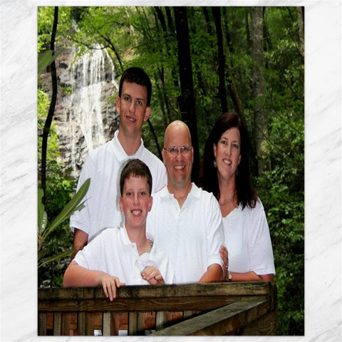 Our Family Photo By Angie 15.75 x19.29  Canvas - 1