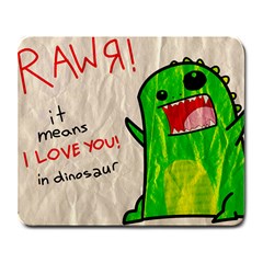 Rawr! - Large Mousepad