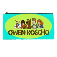 I made a pencil case for Owen!  