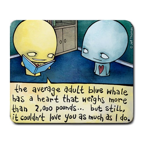Pon And Zi By Christine Boomz 9.25 x7.75  Mousepad - 1