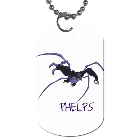 The Dog Tag I Made For Connor! By Jennie Phelps Back
