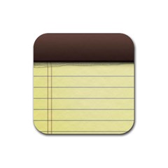 notes - Rubber Coaster (Square)