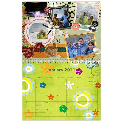 Calendar By Kanika Jan 2011