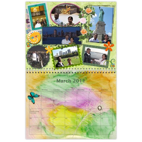 Calendar By Kanika Mar 2011