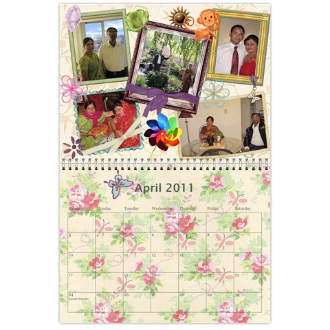 Calendar By Kanika Apr 2011