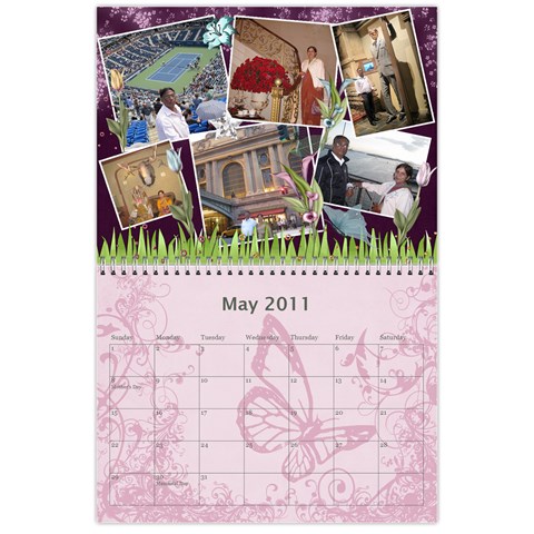 Calendar By Kanika May 2011