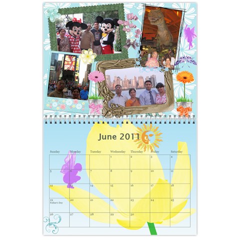 Calendar By Kanika Jun 2011