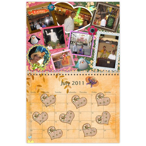Calendar By Kanika Jul 2011