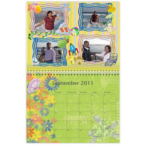 Calendar By Kanika Sep 2011