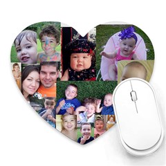 Hargraves Family - Heart Mousepad