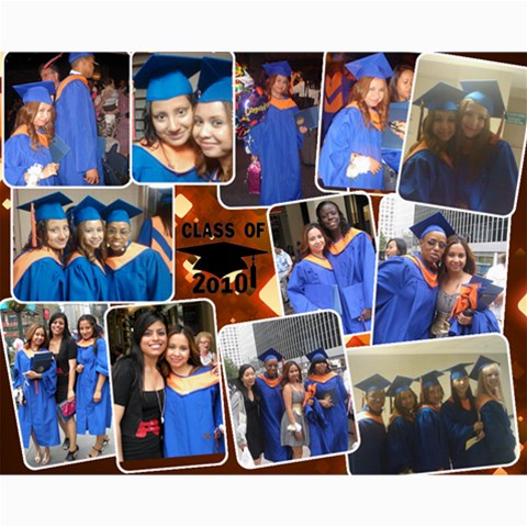 Graduation Collage By Wawi Rose Fernandez 10 x8  Print - 3