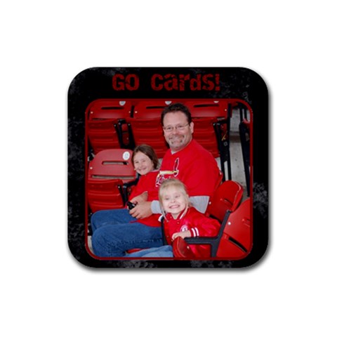 Cards Coaster By Tracy Peterman Front