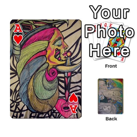 Ace Dad s Cards By Jessica Front - HeartA