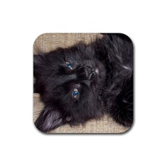 Lesson s from Furby - Rubber Coaster (Square)