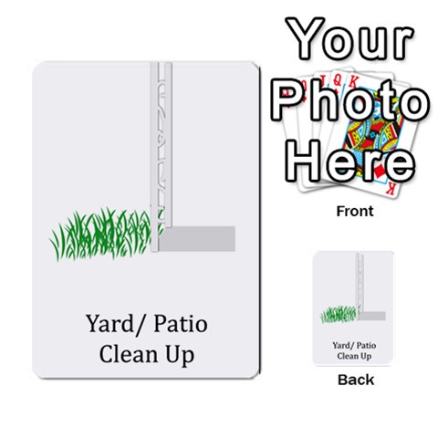 Chore Cards By Brenda Front 10