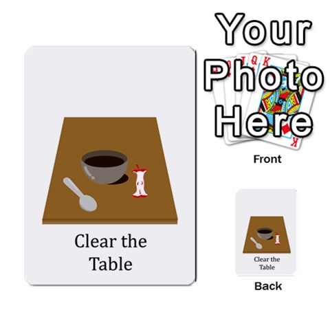 Chore Cards By Brenda Front 24