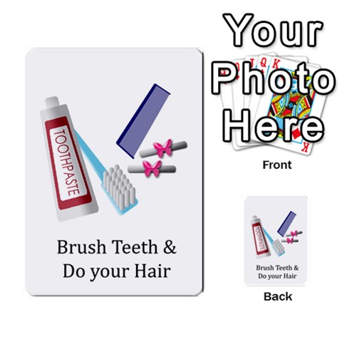 Chore Cards By Brenda Front 36
