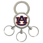 Auburn key chain - 3-Ring Key Chain