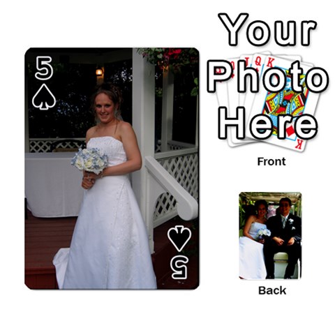 Wedding Cards  By Lisa Front - Spade5