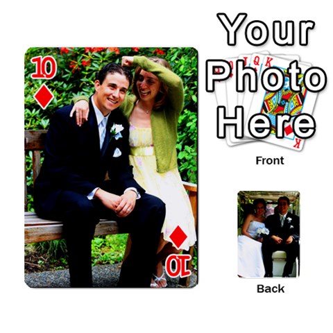 Wedding Cards  By Lisa Front - Diamond10
