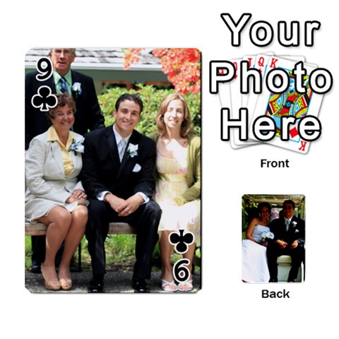 Wedding Cards  By Lisa Front - Club9