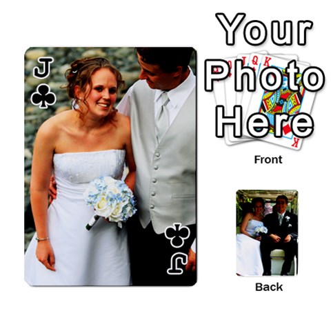 Jack Wedding Cards  By Lisa Front - ClubJ
