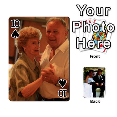 Wedding Cards  By Lisa Front - Spade10
