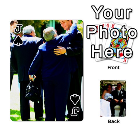 Jack Wedding Cards  By Lisa Front - SpadeJ