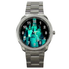 Blue Side Castle Watch - Sport Metal Watch