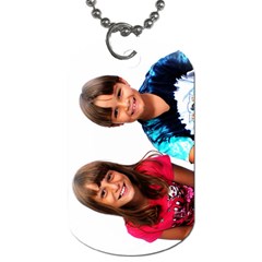 martina & skyler dog tag - Dog Tag (One Side)