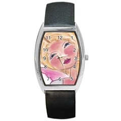 watch - Barrel Style Metal Watch