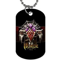 horde - Dog Tag (One Side)