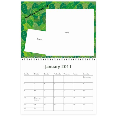 Adriana s Calendar By Anne Frey Jan 2011