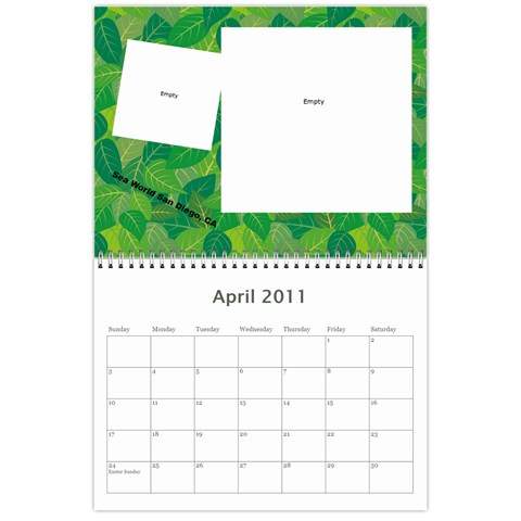 Adriana s Calendar By Anne Frey Apr 2011