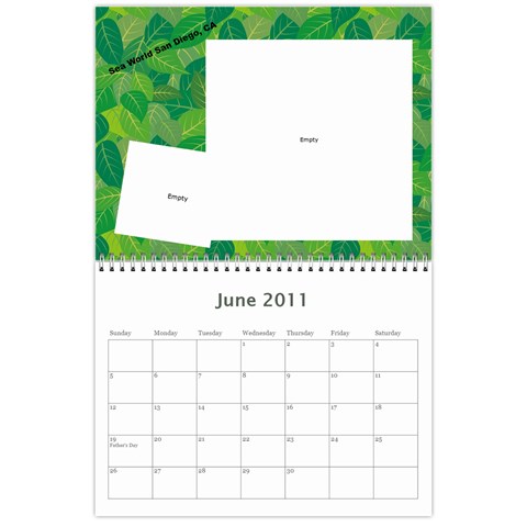 Adriana s Calendar By Anne Frey Jun 2011