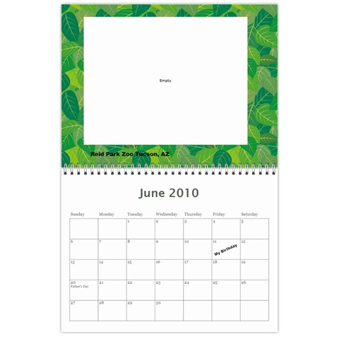 Adriana s Calendar By Anne Frey Jun 2010