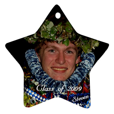 Steven Ornament By Janet Front