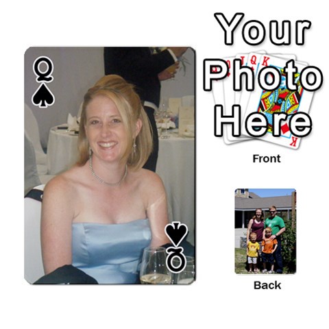 Queen Etter Deck Of Cards By Nicki Etter Front - SpadeQ