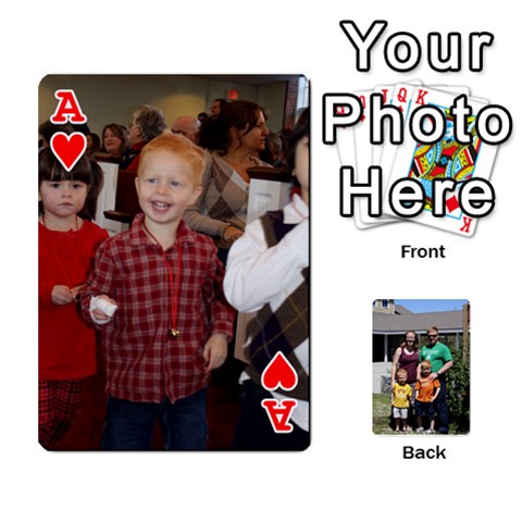 Ace Etter Deck Of Cards By Nicki Etter Front - HeartA