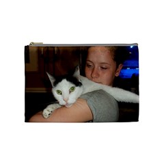 tasha and cat - Cosmetic Bag (Medium)