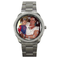 personalized watched make great gifts for friends and family - Sport Metal Watch