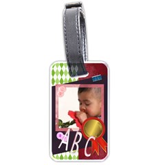 abc - Luggage Tag (one side)