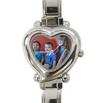 Moms watch - Heart Italian Charm Watch