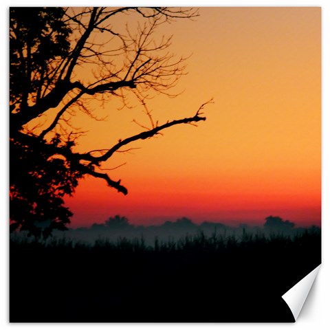 Sunset Canvas By Jessica Meadows 11.4 x11.56  Canvas - 1