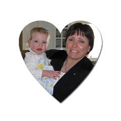 Em and Grandma - Magnet (Heart)