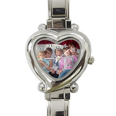 heart watch - Heart Italian Charm Watch