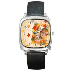 fall watch - Square Metal Watch