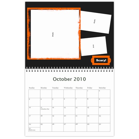 Mom Calendar By Cindy Oct 2010