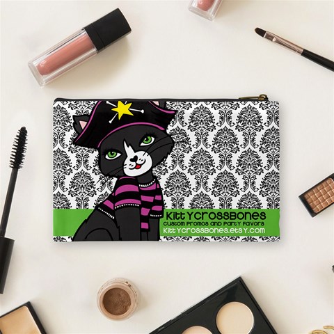 Kittycrossbones Logo By Amylynn Field Back